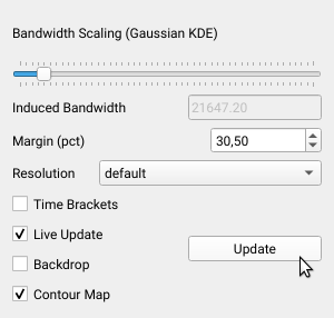 The KDE settings window